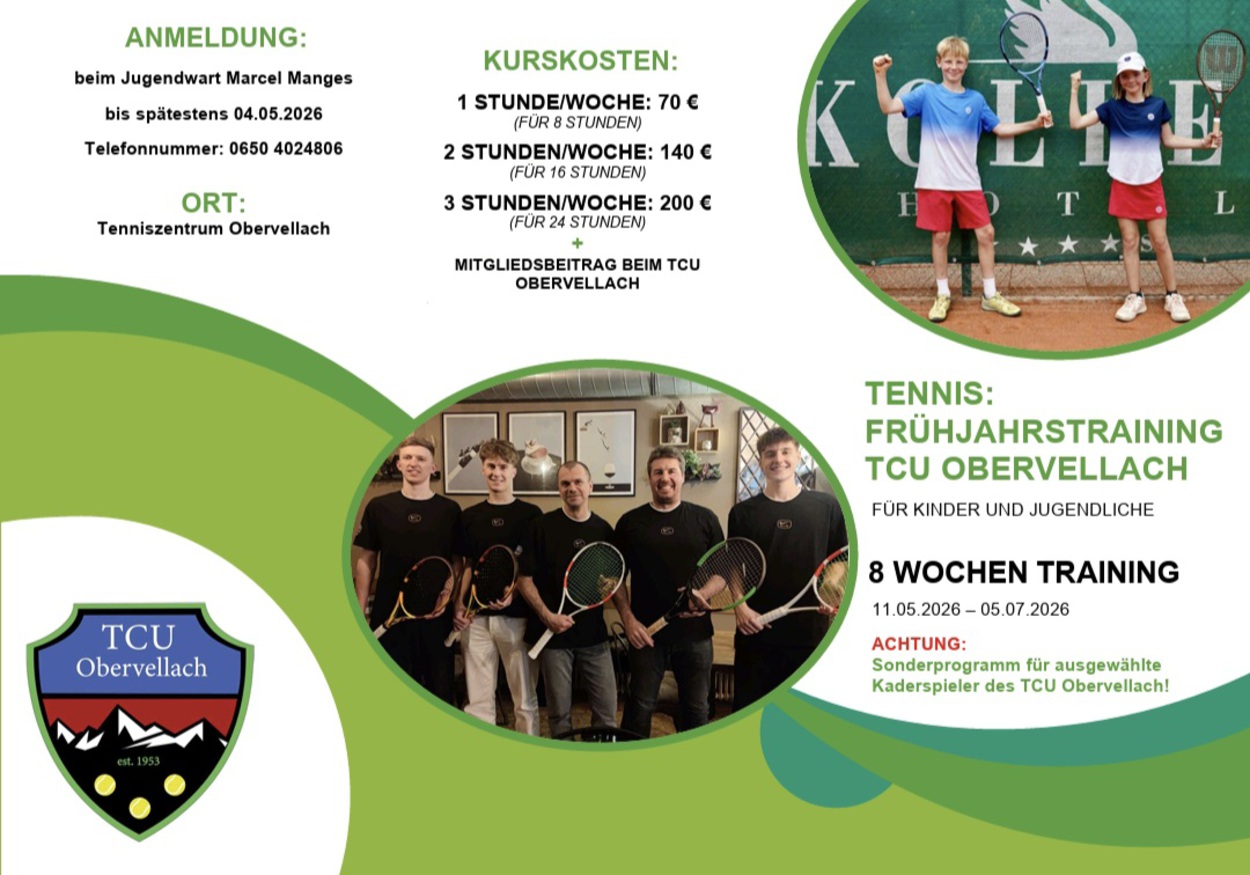 Frühjahrstraining Jugend